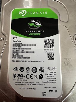 HDD Seagate Barracuda 2TB - 3
