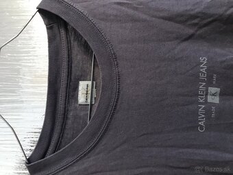 CALVIN KLEIN originál sive pánske tricko XL - 3