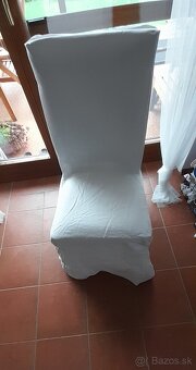 Predám dlhé IKEA návleky na stoličky - 3