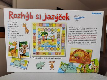 Logopedická hra - Rozhýb si jazýček - 3