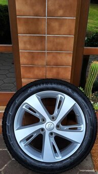 Alu R17 5x114,3 orig. RENAULT Captur + zimné pneu - 3