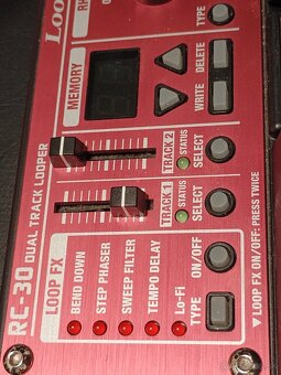 Looper Twin pedal stereo Boss RC-30 - 3