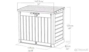 Úložné boxy 1200 l - 3
