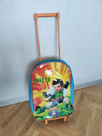 Detská cestovná taška na kolieskach + rupsačik - 3
