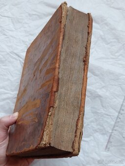 Veľká kniha z roku 1721 originál - 3