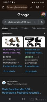 Dada paradiso 500 + vajíčko Zopa - 3