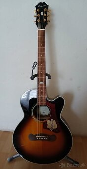 Nová ektroakustická gitara Epiphone J-200 EC Studio Parlor - 3