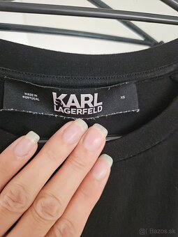 Karl Lagerfeld midi šaty - 3