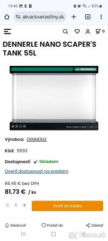 Dennerle NANO scaper's tank 55l - 3