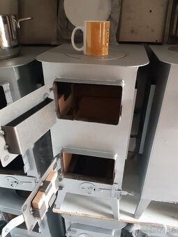 Petrík výkon až 8kw,krbová kachla,pec,šporák - 3
