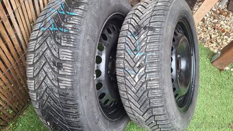 Plechové disky + zimné gumy - 3