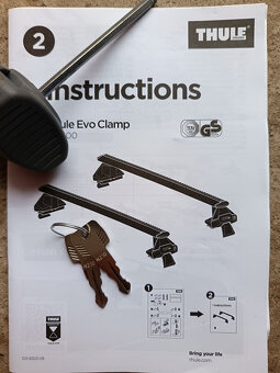 Priečniky Honda cr-v Thule - 3