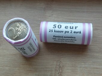 25 x 2 € Alexander Dubček 2021 - 3