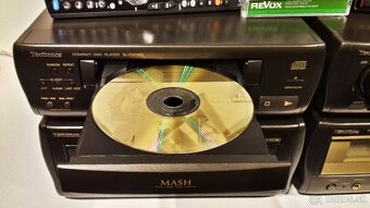 Zostava TECHNICS mini VU, tuner, zosilnovac, CD, deck = M03 - 3