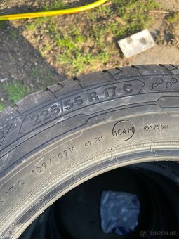 Continental 225/55 r17 letné gumy - 3
