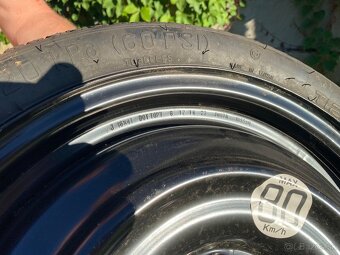 Dojazdové koleso T125 / 70 D16 - 3