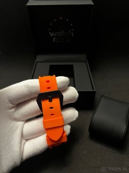Seiko mod SKX Orange - 3