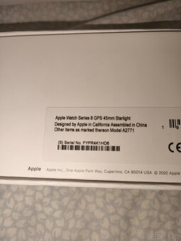 Apple Watch 8 45mm Starlight - 3