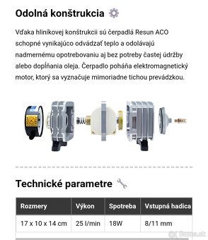 Resun Vzduchovaci motorček 25L/h - 3