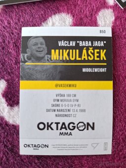 Oktagon kartička 1 séria - 3