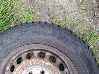 5x112 r15 Barum polaris 195/65 r15 T Rok 11/22 Vzor 7mm - 3
