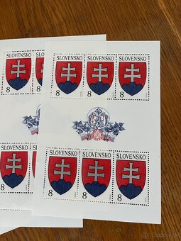 Slovensko Znak poštové známky a iné - 3
