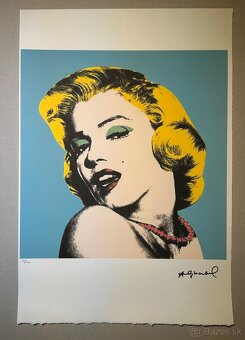 Andy Warhol "Marilyn Monroe" Limitovaná edícia_Certifikát - 3