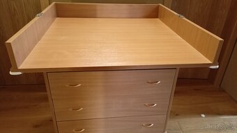 Komoda s prebaľovacím pultom - 3