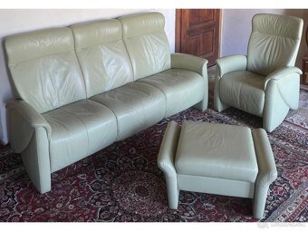 Luxusní moderní kožená souprava 3+1,2706 - 3