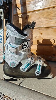 LYŽE HEAD REV 70 BLUE 149CM + SALOMON QST R70 26CM - 3