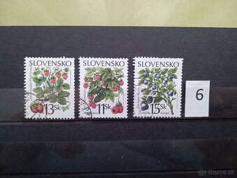 Poštové známky č.485 - SLOVENSKO - 20 ks sérií - 3