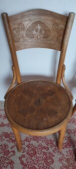 ⭐Staré cca 100r. stoličky - zn. Mundus Thonet⭐ - 3