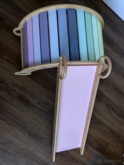 Multifunkčná hojdačka Emika so šmýkačkou,príslušenstvom - 3