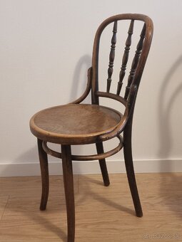 Retro drevené stoličky - 3