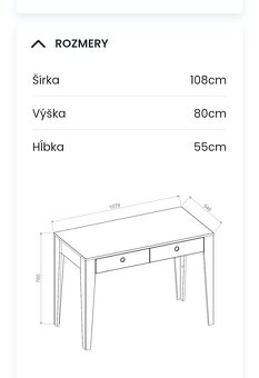Skriňa a písací stôl - 3