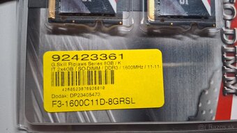 Notebook RAM - G.Skill DDR3 8GB (2x4GB) - 3