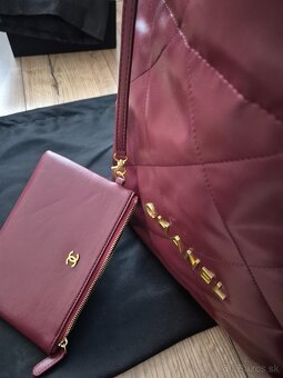 Nová luxusná kabelka Chanel 22 bordoux - 3