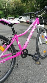 Detský dievčenský bicykel 24", 8-11 rokov, 135-155 cm - 3