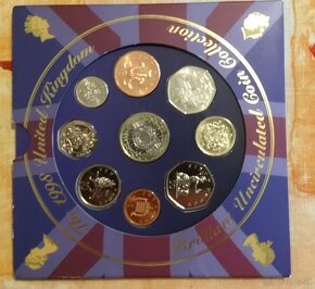 Anglické zberateľské mince,1997-1998 - 3