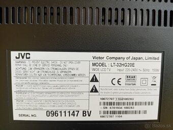Predam LCD televízor jvc.plne funkčný.+ovládač - 3