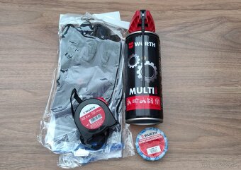 Wurth-Forch balíček pre kutilov;rukavice,meter,mazivo,páska - 3