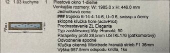 Plastové okno - 3
