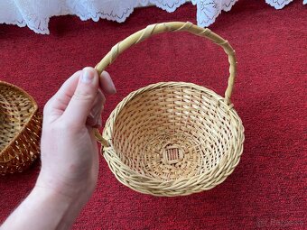 Detské prútené košíky - 3