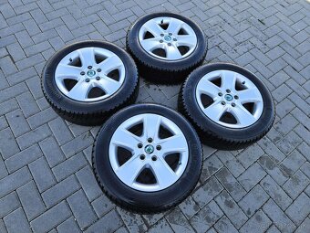 ELEKTRONY SKODA s pneu 5x112 r16 - zimná sada CONTINENTAL - 3