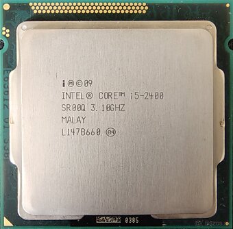 Rôzne CPU Intel Core i5, i3, Core 2 Duo, Pentium
- 3