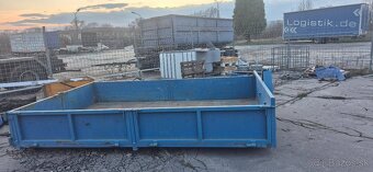 Hakovy kontajner výška háku 1m - 3