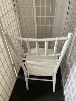 Kovové stoličky bez podušiek - 3