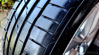 alu R17 5x112, senzory tlaku, letné pneu 205/55, orig. BMW 2 - 3