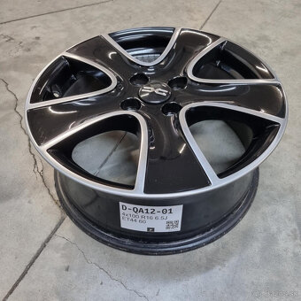 Hliníkové Renault disky 4x100 R16 6,5J ET44 - 3