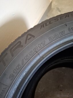 Jazdené celoročné pneu 2ks 215/55 R17 98W Maxxis Premitra - 3